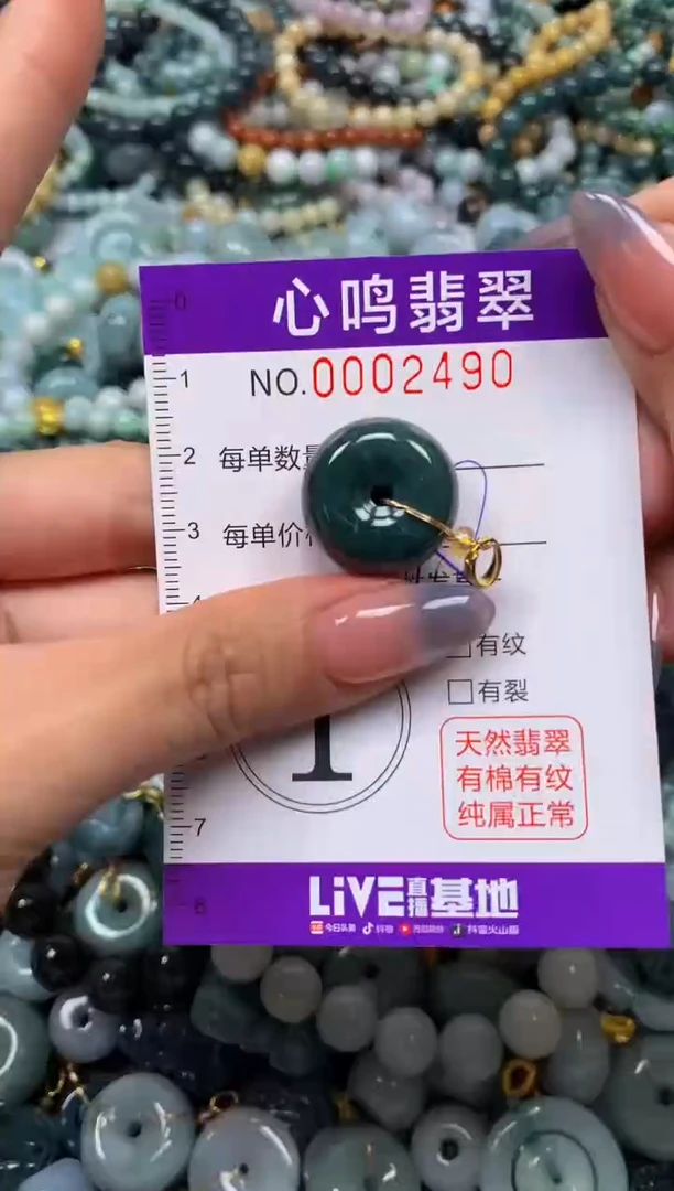 颈饰未镶嵌翡翠闪购002490