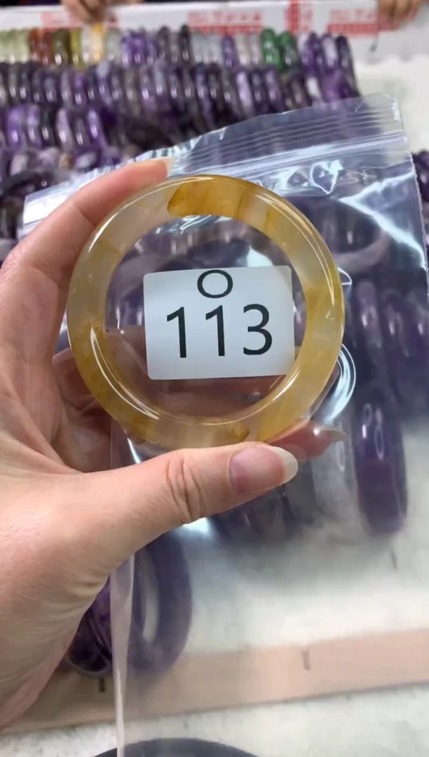 【闪购商品】水晶水晶手镯O未镶嵌113-53