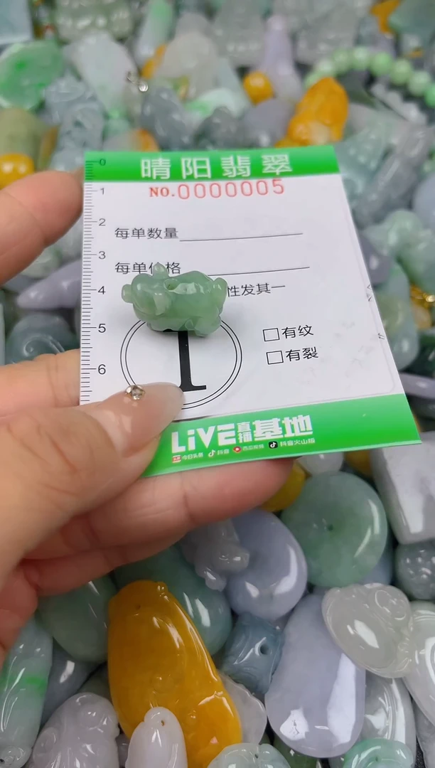 翡翠未镶嵌颈饰闪购0000005