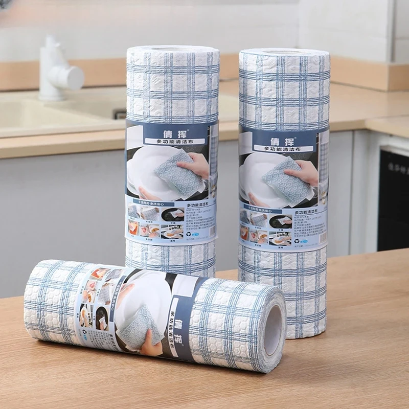 【出口品质】懒人抹布干湿两用厨房洗碗布一次性吸水无纺布洗碗用
