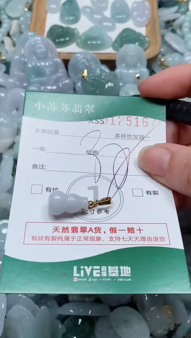 【闪购商品】翡翠颈饰未镶嵌闪购商品0125167