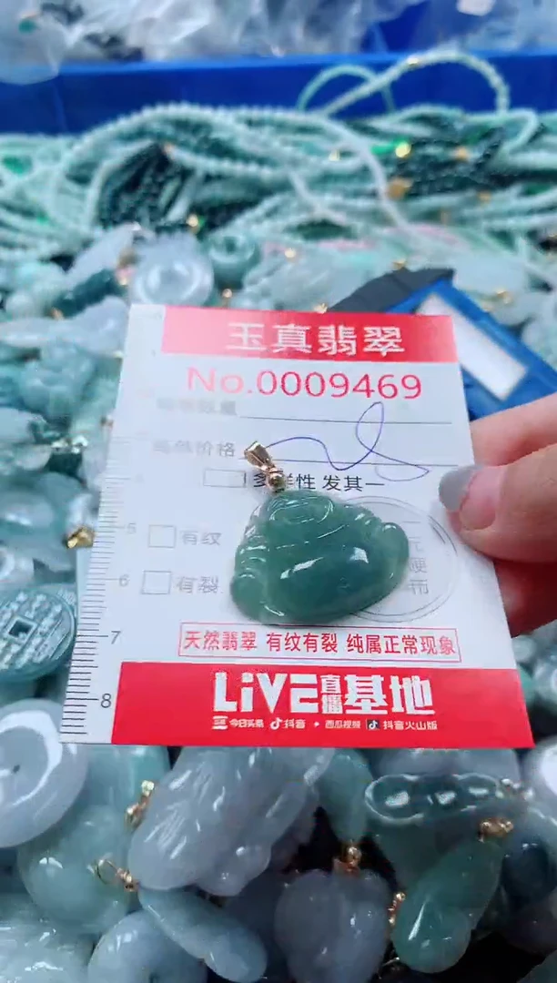 吊坠(不含链)未镶嵌翡翠9469
