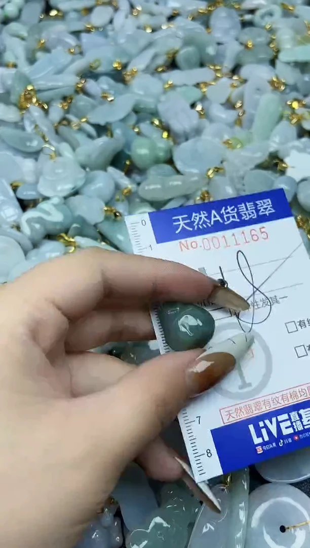 【闪购商品】翡翠颈饰未镶嵌天然A货翡翠