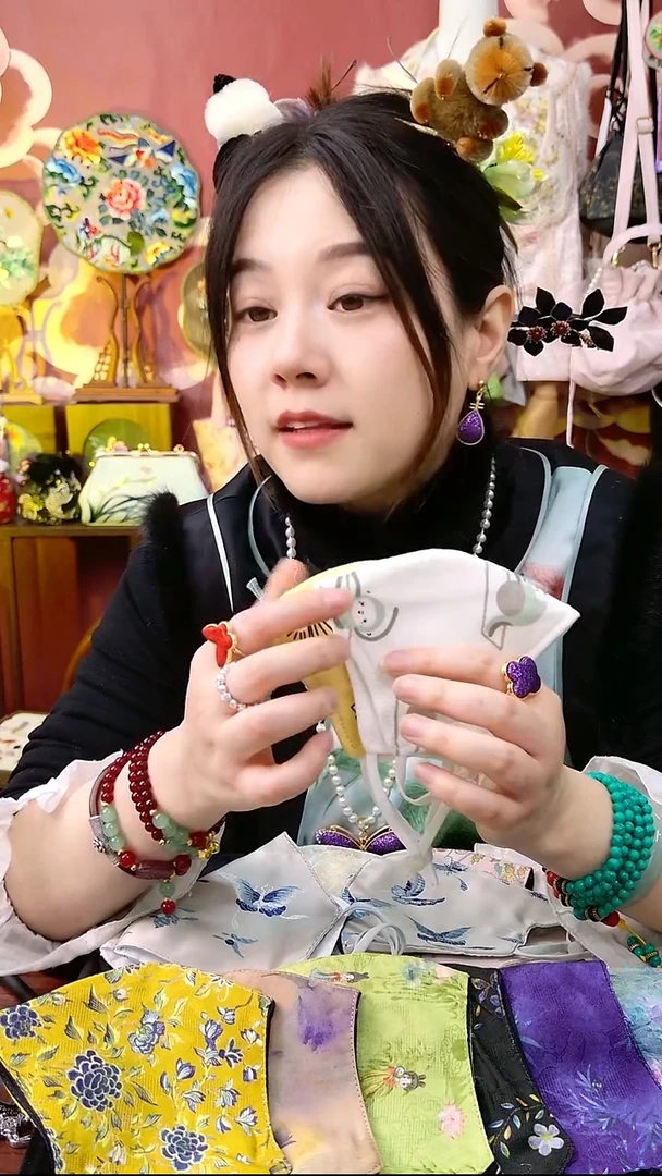 纯铜合金琉璃非遗口罩