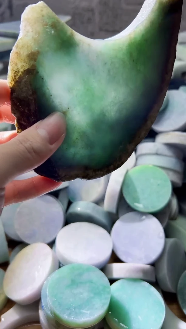 裸石翡翠天然翡翠A货石 南 870
