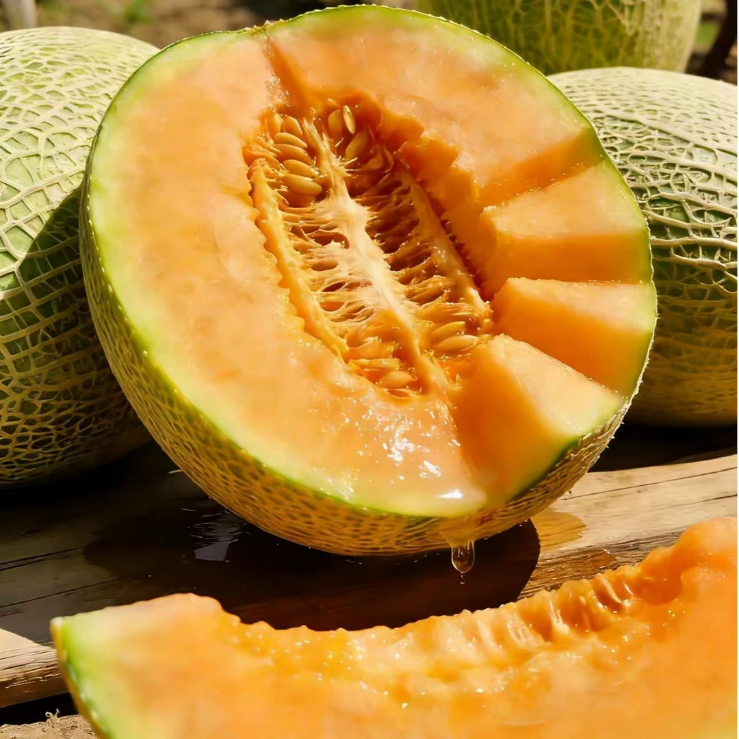 【哈密瓜】正宗海南当季海沙地哈密瓜新鲜采摘水果甜瓜产地直发翠香