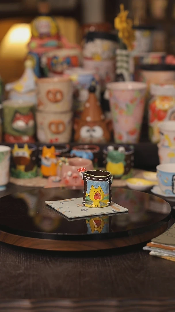 景德镇釉下彩绘设计师款式陶瓷