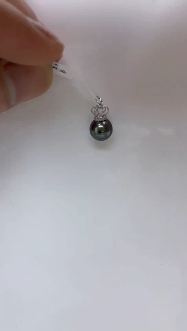 14K金镶嵌颈饰海水珍珠