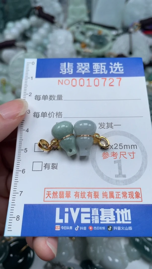 颈饰未镶嵌翡翠10727