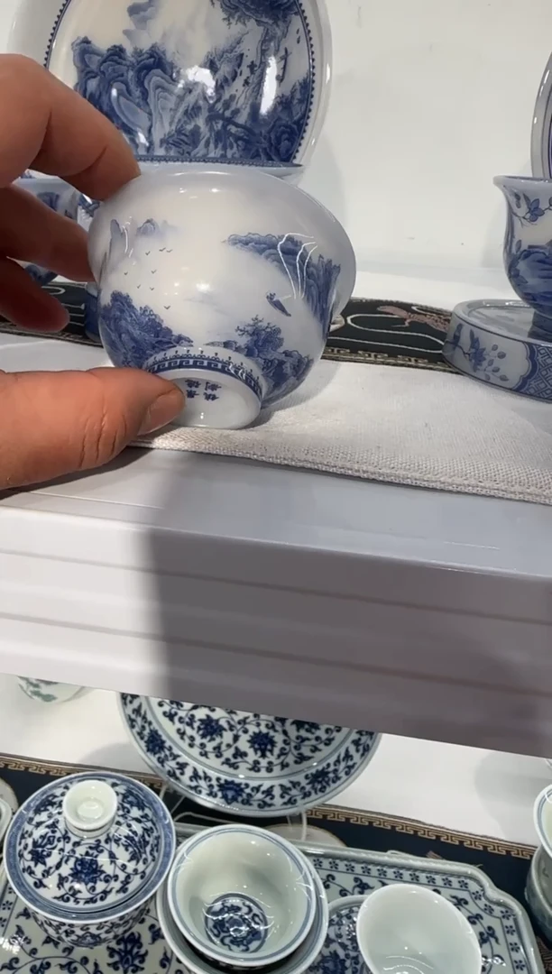 ʚ****?山水小压手杯子