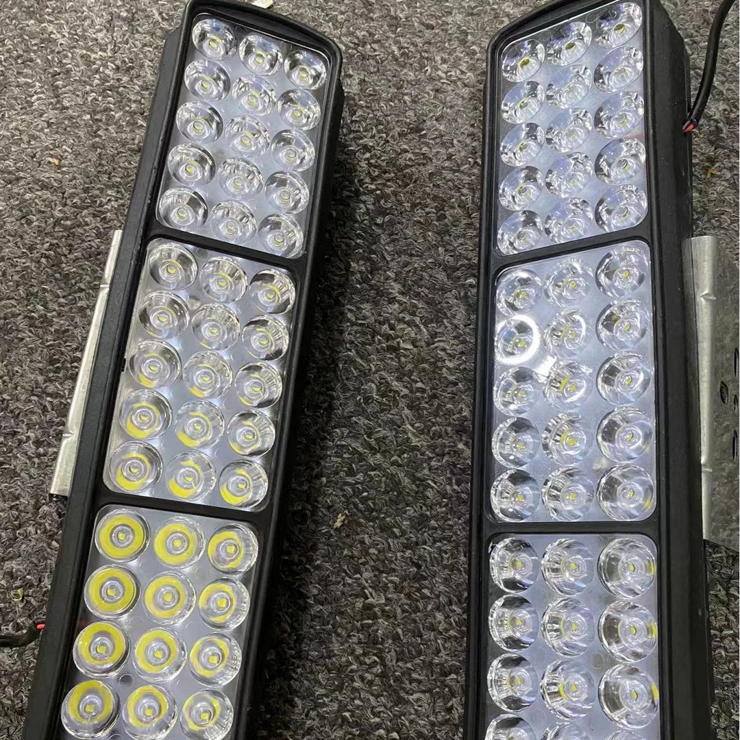 发2个45株车灯一个12v到80v通用款，27公分长