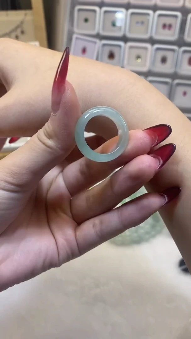 未镶嵌戒指翡翠翡翠戒圈