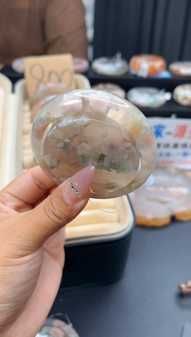 石英质玉手镯未镶嵌赠送镯心（圈口54