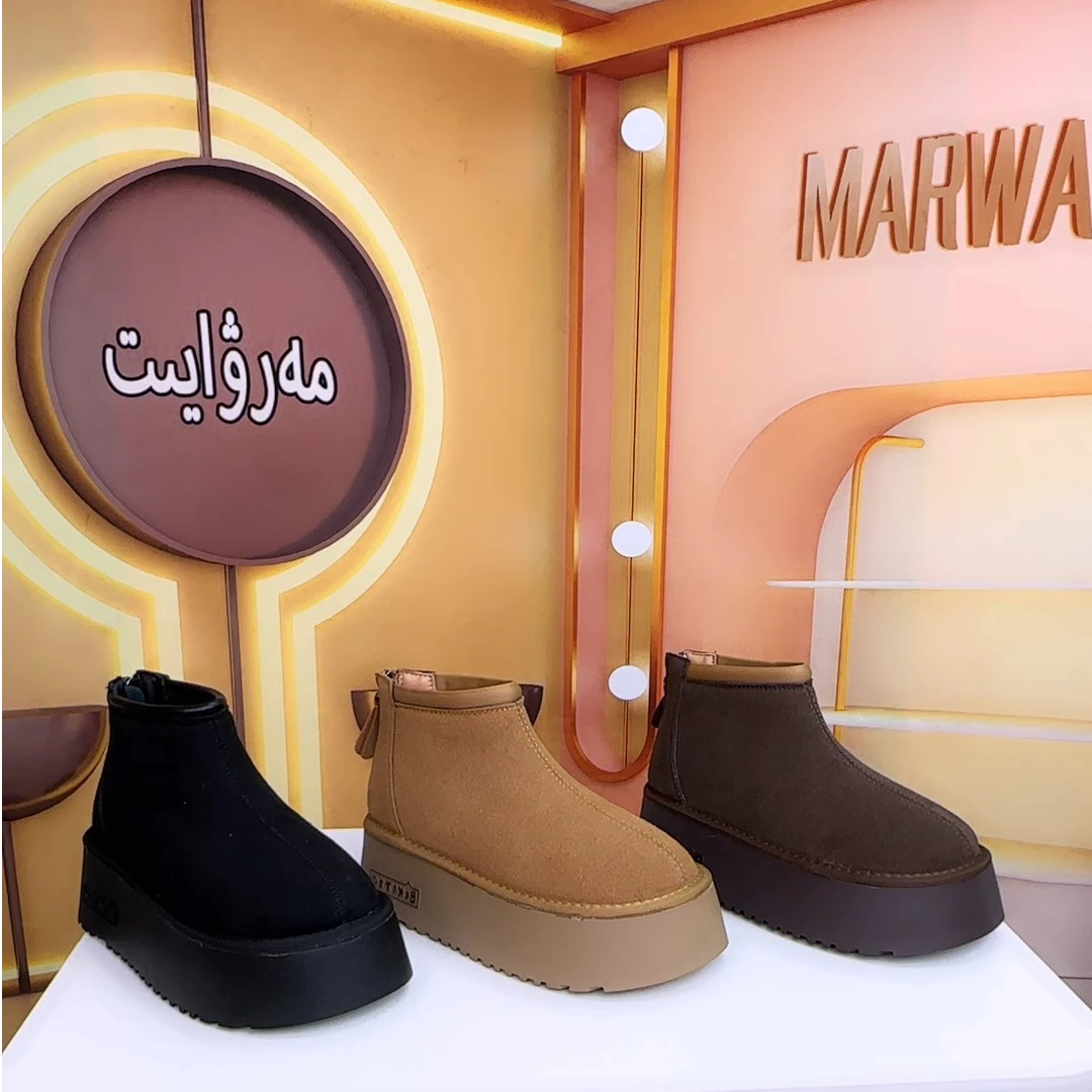 777-GY雪地靴女爆款厚底增高爆款2025新款加绒时尚保暖女鞋平底