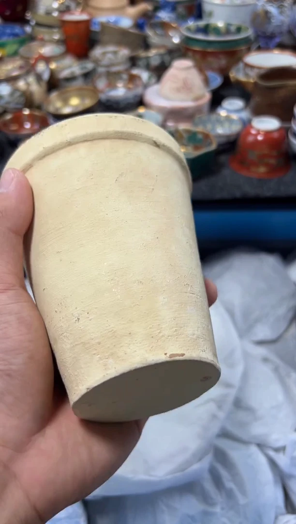 瓷片木*夏目海外回流瓷器中古品。