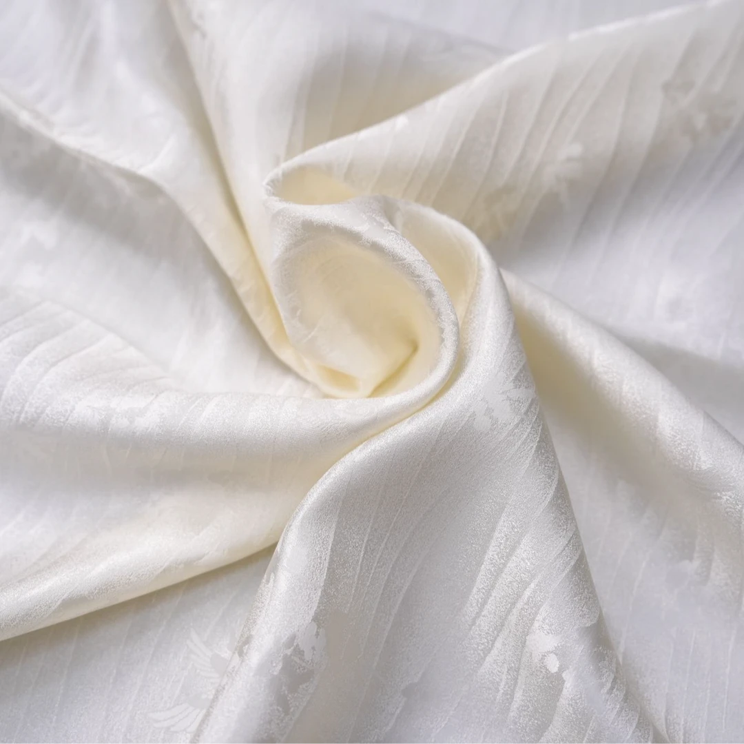 【素色提花缎】桑蚕丝真丝面料 新号开播活动专拍