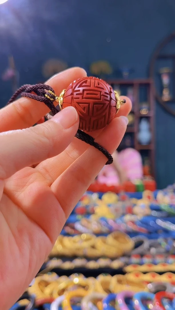 【闪购商品】非遗绝技 雕漆项链 财