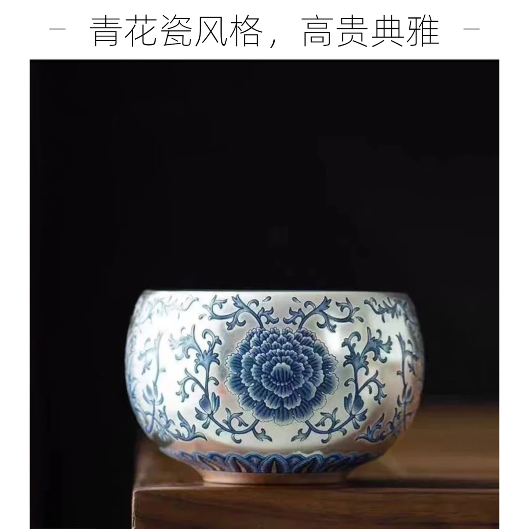陈国再-缠枝莲（银杯）礼盒2772