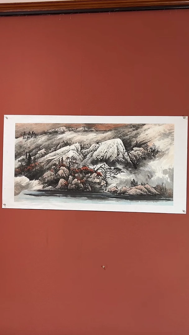国画25吕俊成老师 国画 8平尺