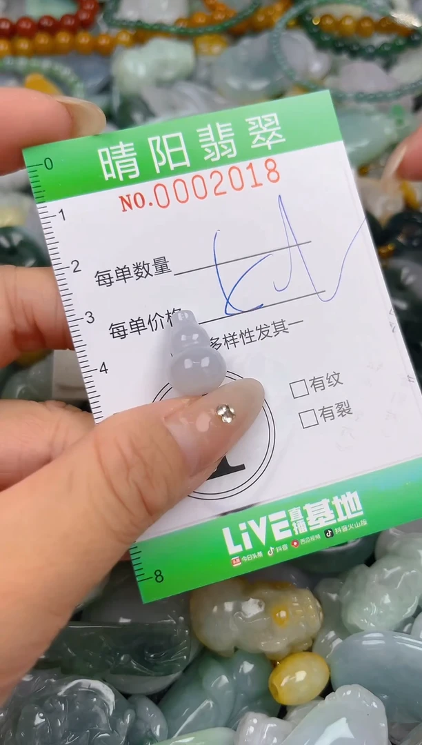翡翠未镶嵌颈饰闪购0002018