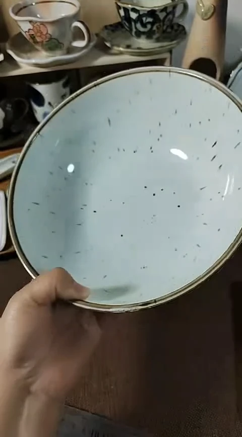 稻谷壳铁粉流大拉面碗1.2L