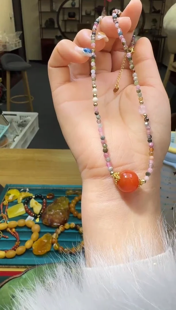 颈饰未镶嵌碧玺多样性发一件 276