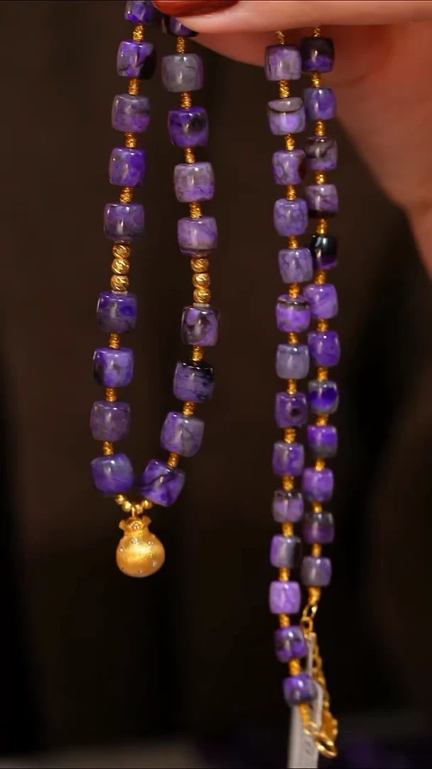 苏纪石（舒俱来）未镶嵌颈饰AZB8346