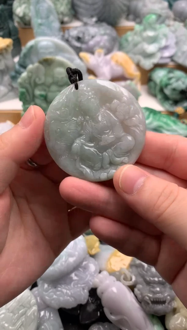 吊坠(不含链)未镶嵌翡翠1