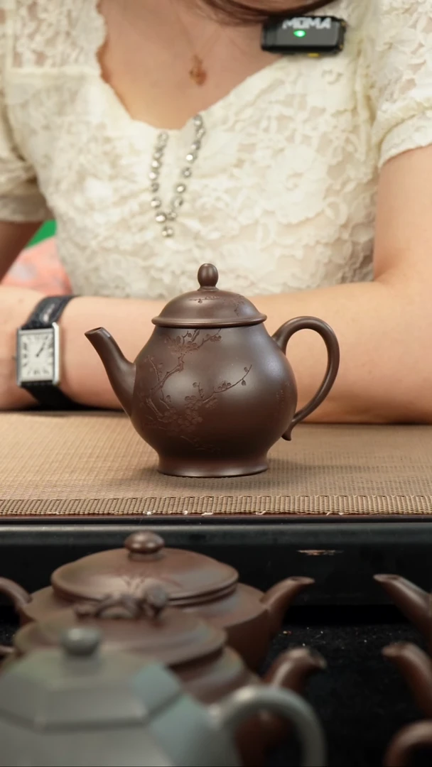 茶壶紫砂云*老紫泥秋水170