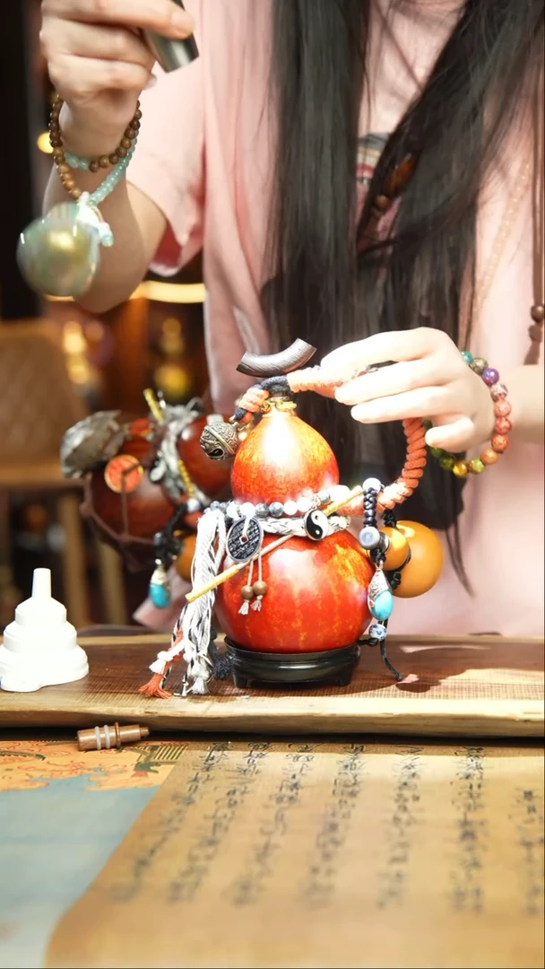 248号400ml左右非遗大漆酒葫芦