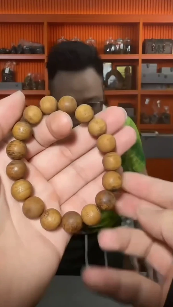 沉香手串15号单圈惠安红油1.2多样性发一