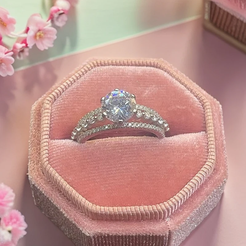 925银莫桑石戒指 晚宴2克拉戒指.xx040