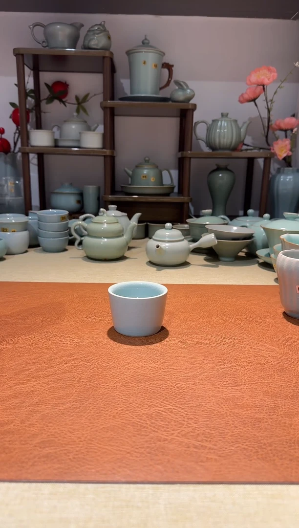 其他024小缸杯 主人杯品茗杯 天青釉微瑕一