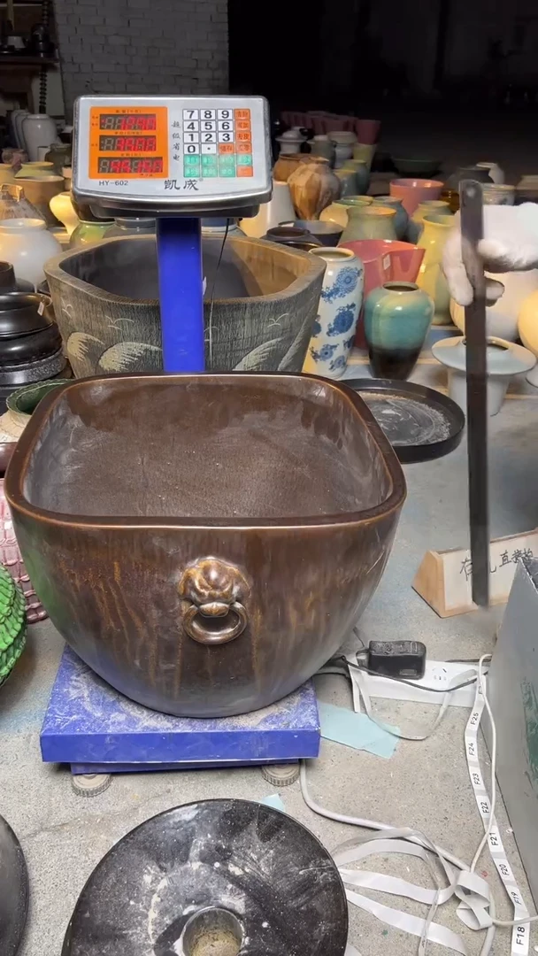 【闪购商品】摆件小缸口径高度误差2默认微瑕