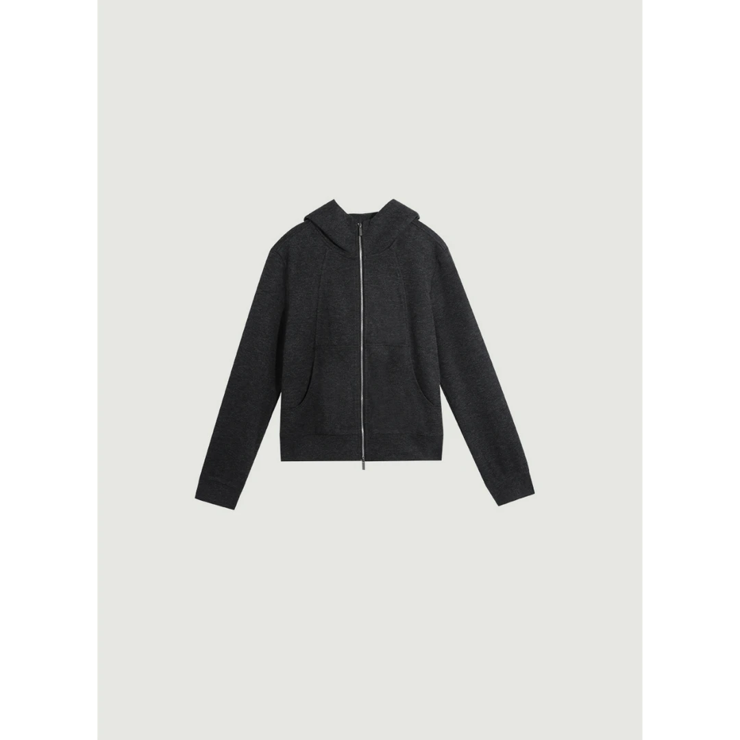 晶姐 -2396109欧货女装秋季简约韩版春秋洋气时尚拉链卫衣外套