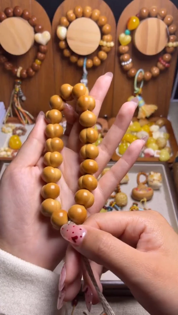 手串猴头核桃全品精工光面素手持