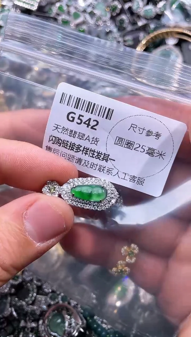 【闪购商品】翡翠颈饰未镶嵌G542吊坠