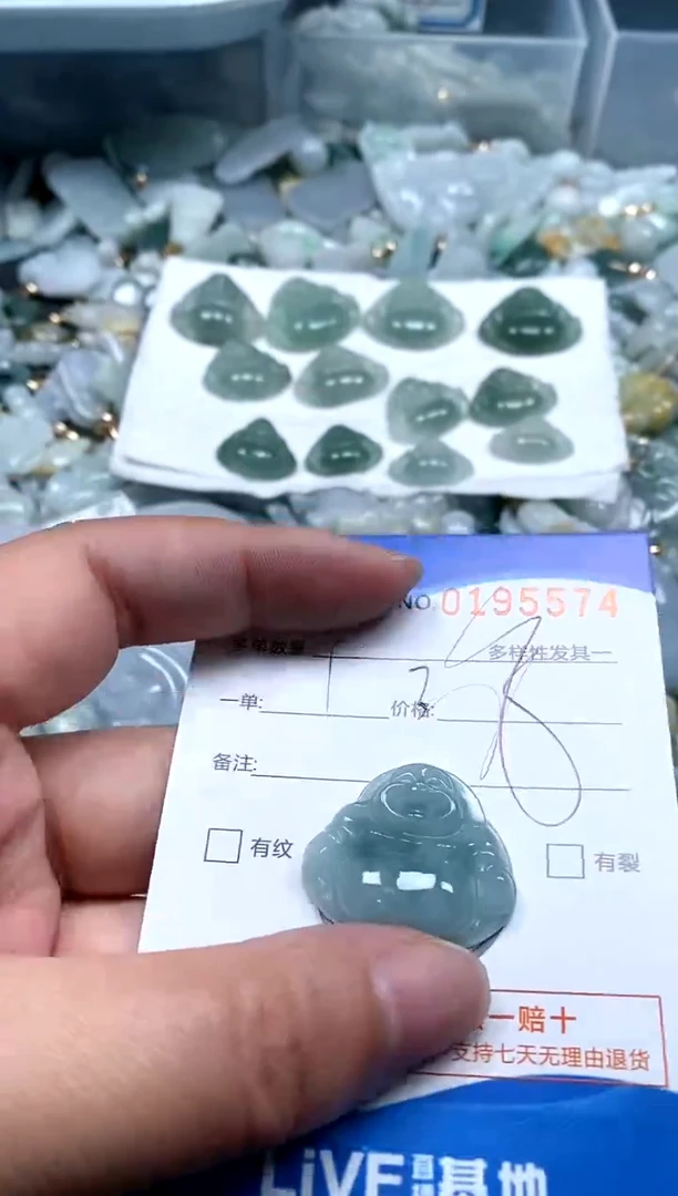 【闪购商品】翡翠颈饰未镶嵌闪购商品0195074