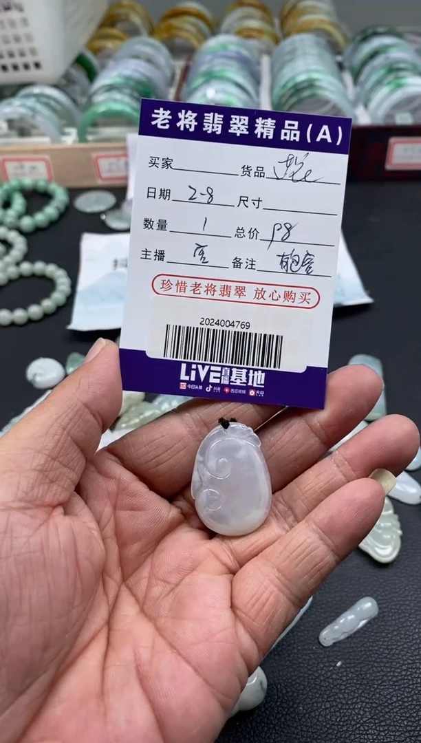 【闪购商品】翡翠颈饰未镶嵌//2024004769