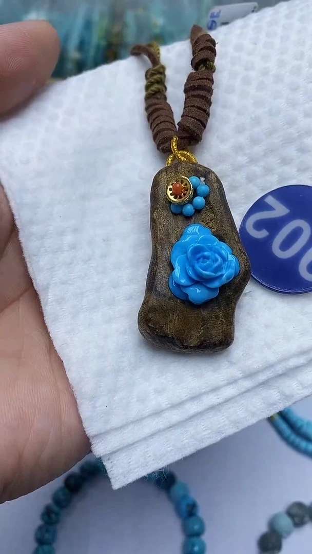 【闪购商品】绿松石项链未镶嵌902