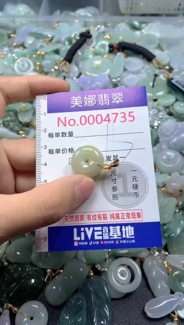 颈饰未镶嵌翡翠4735