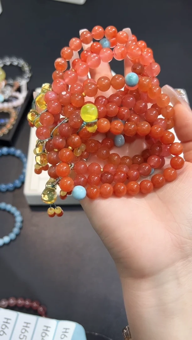 【闪购商品】水晶手串未镶嵌63H多样性发其一/1条默认微瑕