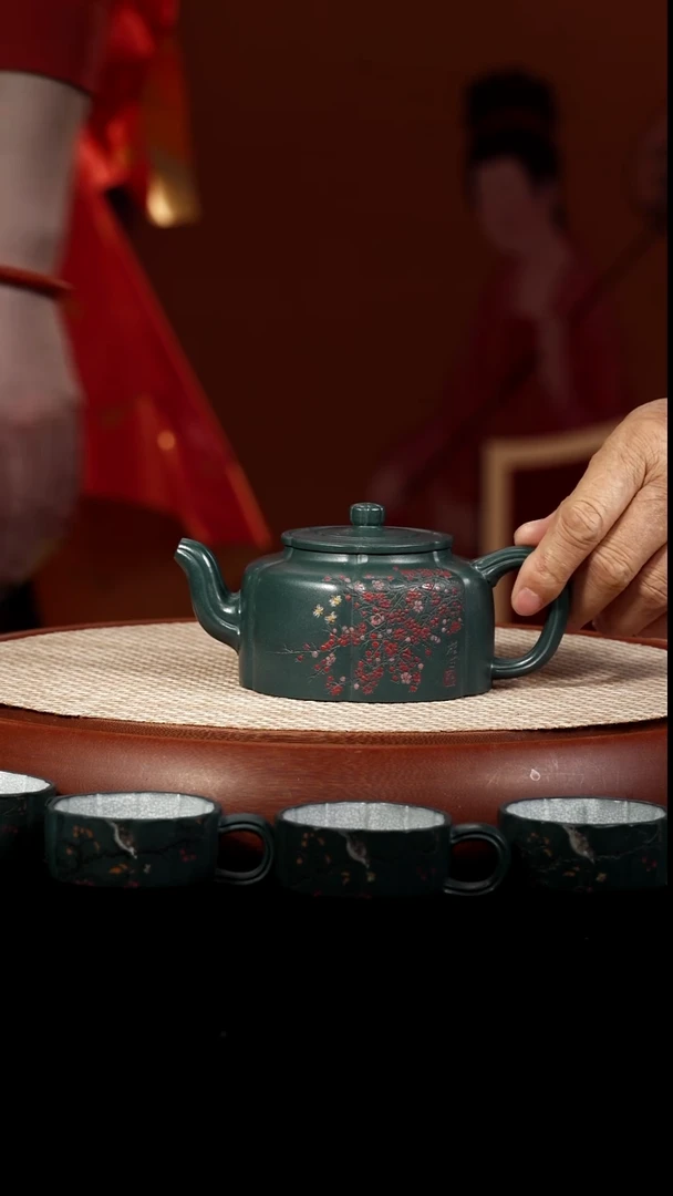 茶壶紫砂【k040】周盘套组宜兴紫砂SPH