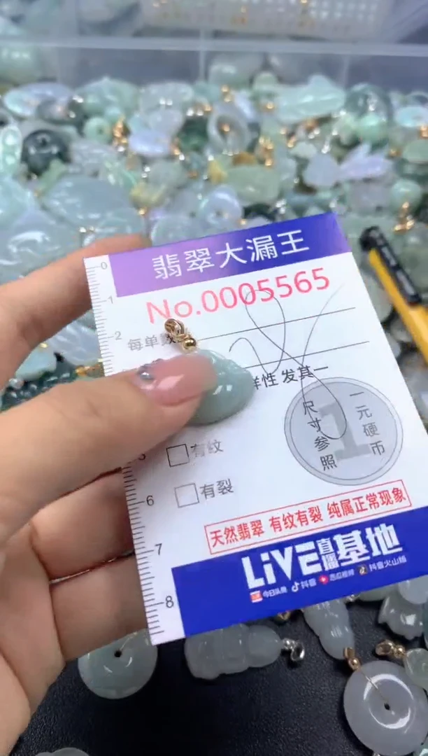 颈饰未镶嵌翡翠5565