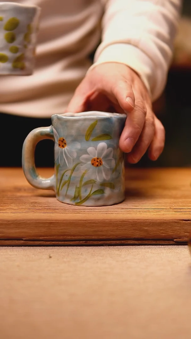 【闪购商品】@@陶园瓷舍@@纯手工手绘@高温釉下彩