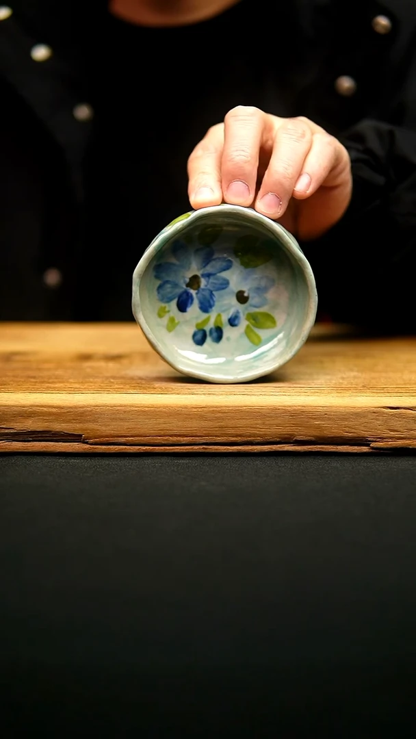 @@陶园瓷舍@@纯手工手绘@高温釉下彩