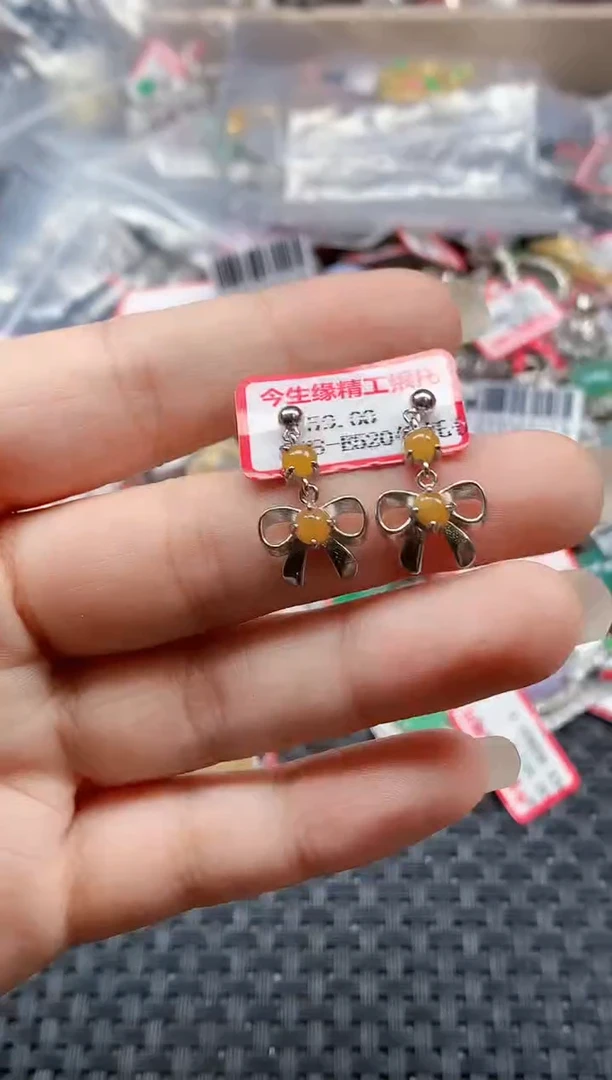 银S925镶嵌戒指翡翠天然A货缅甸翡翠