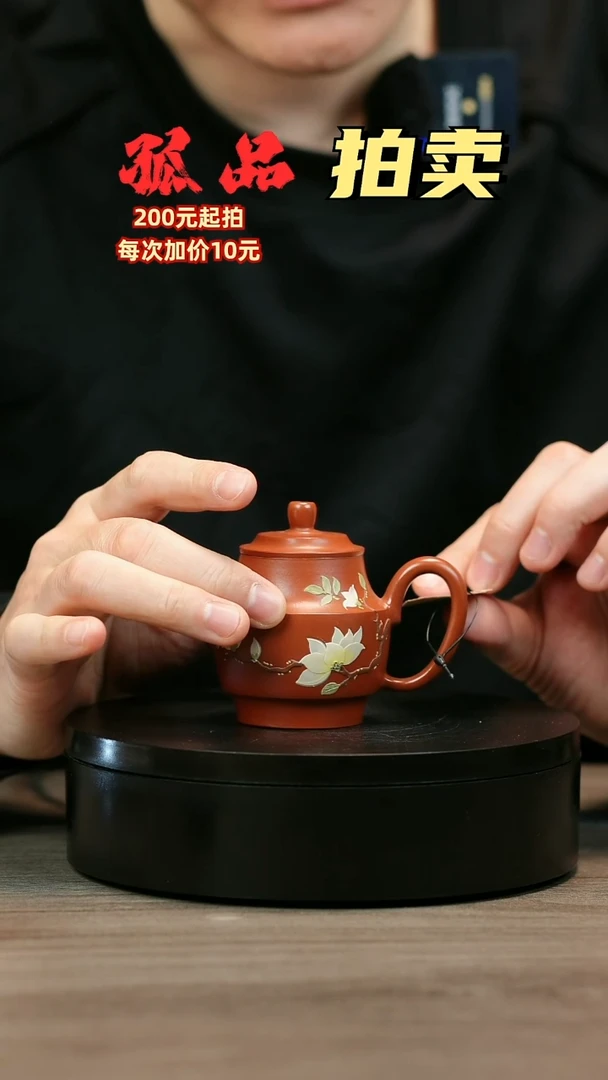 茶壶紫砂M**oH2285赵翠虹彩绘玉液