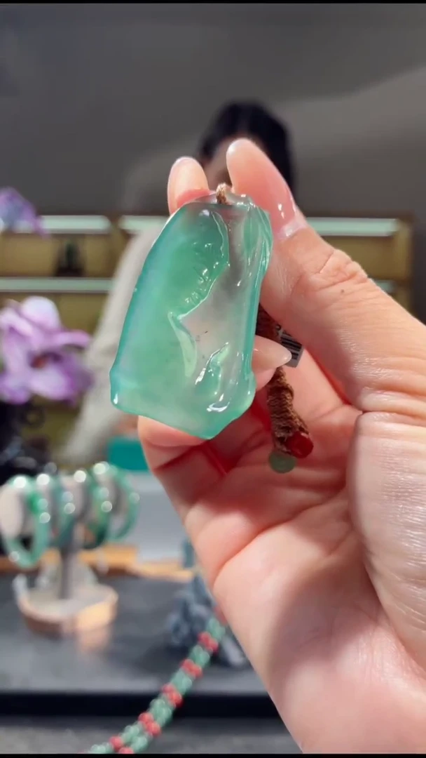 吊坠(不含链)未镶嵌翡翠观音