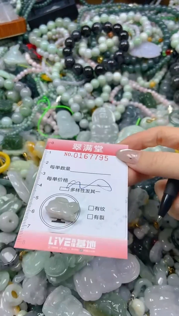 翡翠未镶嵌颈饰闪购0167795